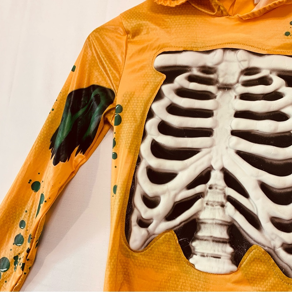 HYDE & EEK! Kid’s Glow-in-the-Dark Biohazard Costume Size Medium - Picture 4 of 6
